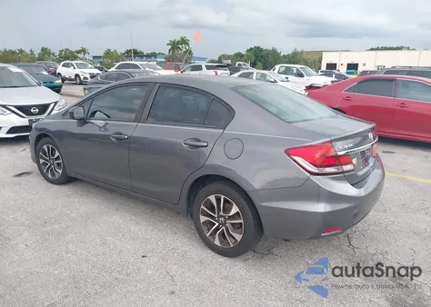 2014 Honda Civic Ex z USA, uszkodzony, nr VIN 19XFB2F84EE005410